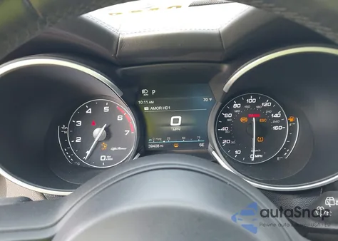 2022 Alfa Romeo Stelvio Ti Awd из США, поврежденный, VIN ZASPAKBN5N7D32683